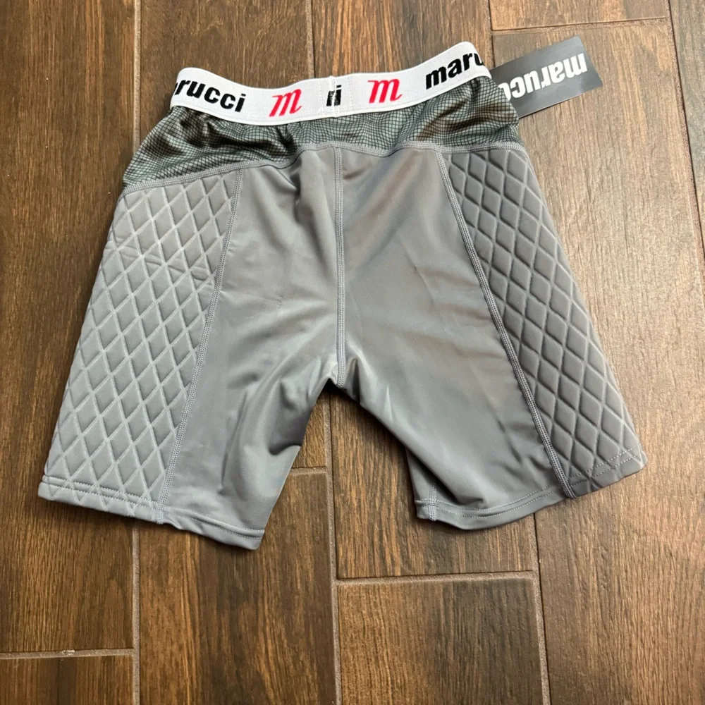 NWT Marucci padded slider baseball short for men size S - Picture 2 of 4